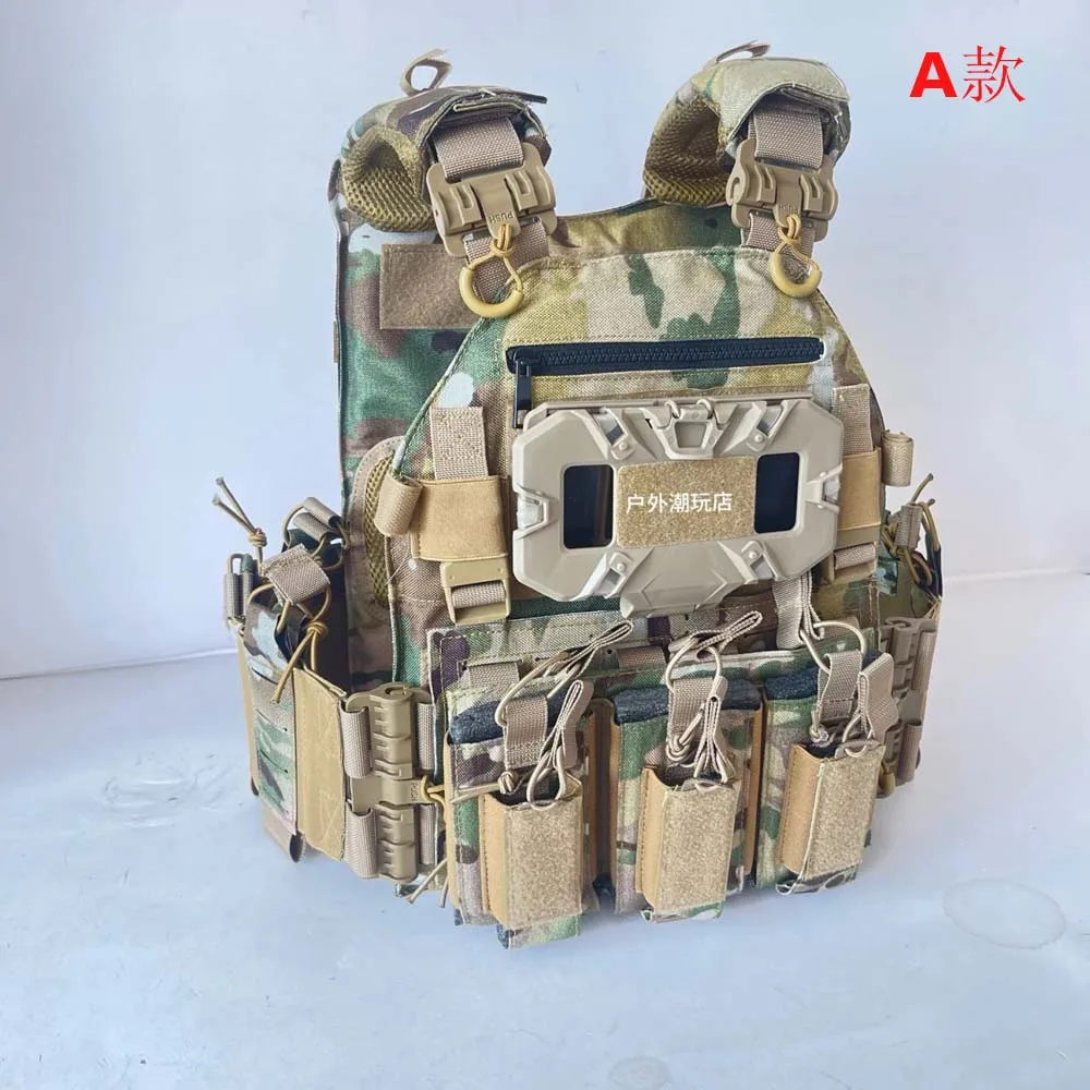 

New 1000D combat vest G01quick detachable light laser cut tactical vest black gear to carry Military tactical vest