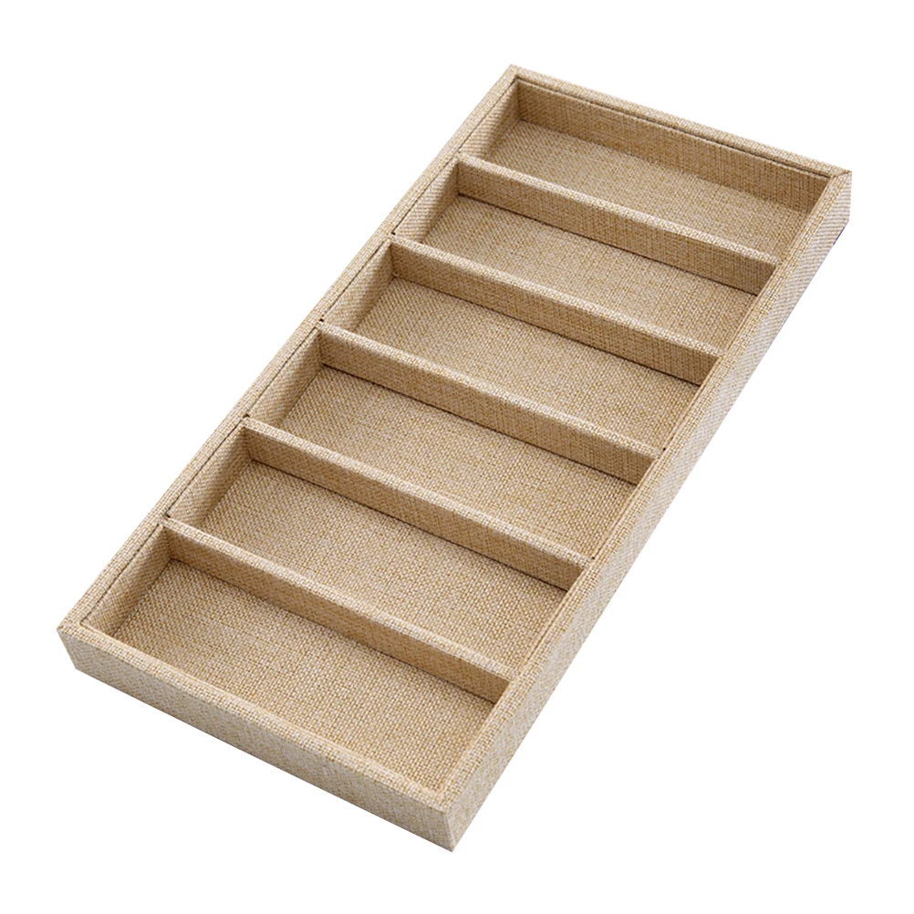 

Glasses Display Box Eyeglasses Organizer Holder Sunglasses Case Wood Material Sturdy Durable Portable Storage Convenience