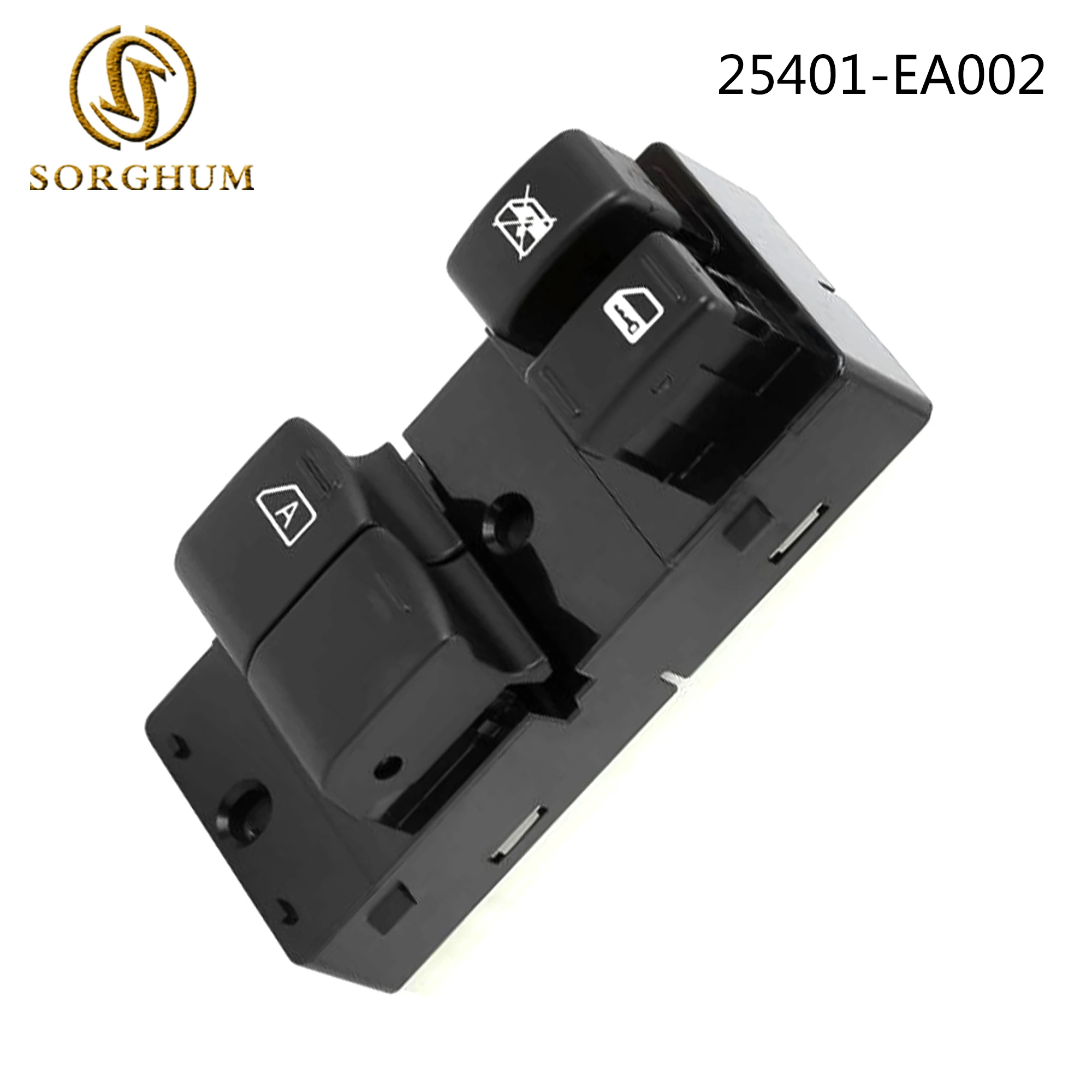 Sorghum 25401-EA002 Front Left Driver Side Eletric Master Power Window Switch For 2005 2006 2007 Nissan Frontier  Altima Coupe