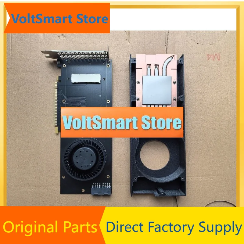VoltSTes La V100 SXM2 To PCIE Adapter Board, Solid Pure Copper With Fan, Second Generation Optimized Product