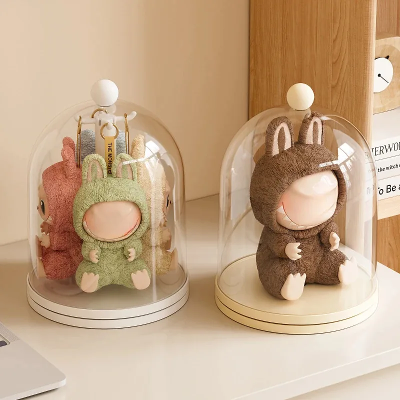 

Dust-Proof Storage Box with Lid, Plush Doll Display Rack Suitable for Doll Blind Boxes and Cute Characters