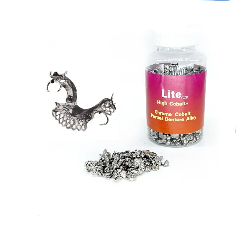 1000G Dental Lab COCR Framework Alloy Lite Zaire Chrome-Cobalt Base Partial Denture Metal