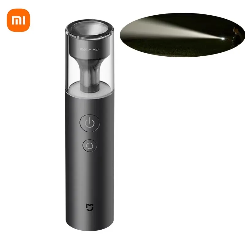 Xiaomi Mijia MultiFunctional Flashlight Power Bank 3100mAh IP65 Waterproof 1000lm Emergency Lighting MJSDT002QW
