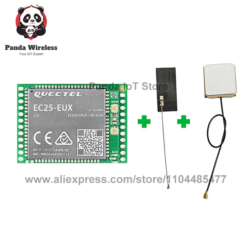 

Модуль Quectel EC25-EUXGR EC25EUXGR Основная плата разработки 4G LTE CAT4 GNSS с GPS-графической картой, совместимый с процессором