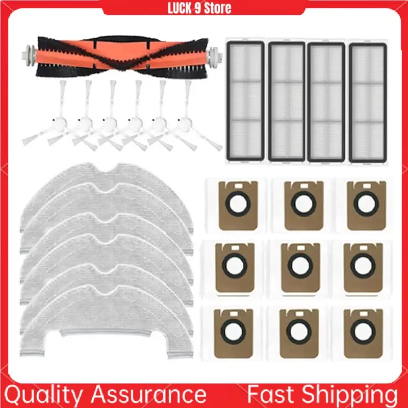 

For Dreame Bot D10 Plus RLS3D Robot Vacuum Cleaner Hepa Filter Mop Main Side Brush Dust Bag Replacement Parts-AB52