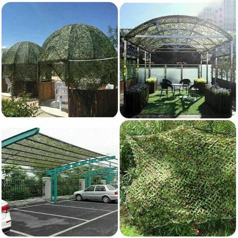 

LICG-1 Piece Forest Camouflage Net Hunting Camouflage Net Car Cover Awning Camping Shade Nets