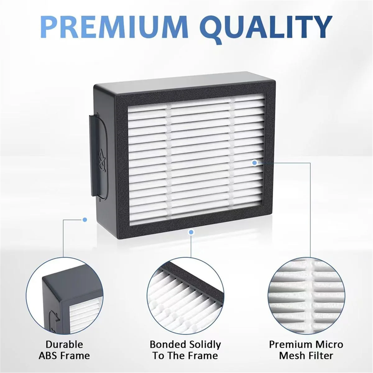 Filtro HEPA para IRobot Roomba Evo I,E,J Series:E5 E6 E7 I1 I3 I4 I5 I6 I7 I8 J7 e All Plus Aspiradores de pó robóticos