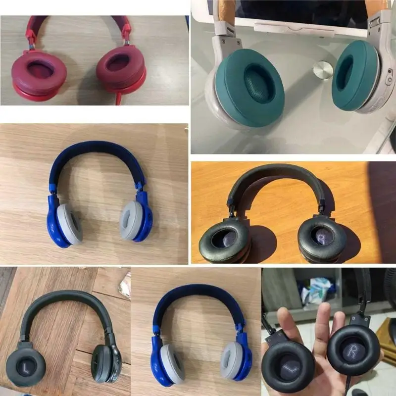 J1HD 1 paio cuscinetti per auricolari paraorecchie per cuffie JBL-E35 E45 E45BT