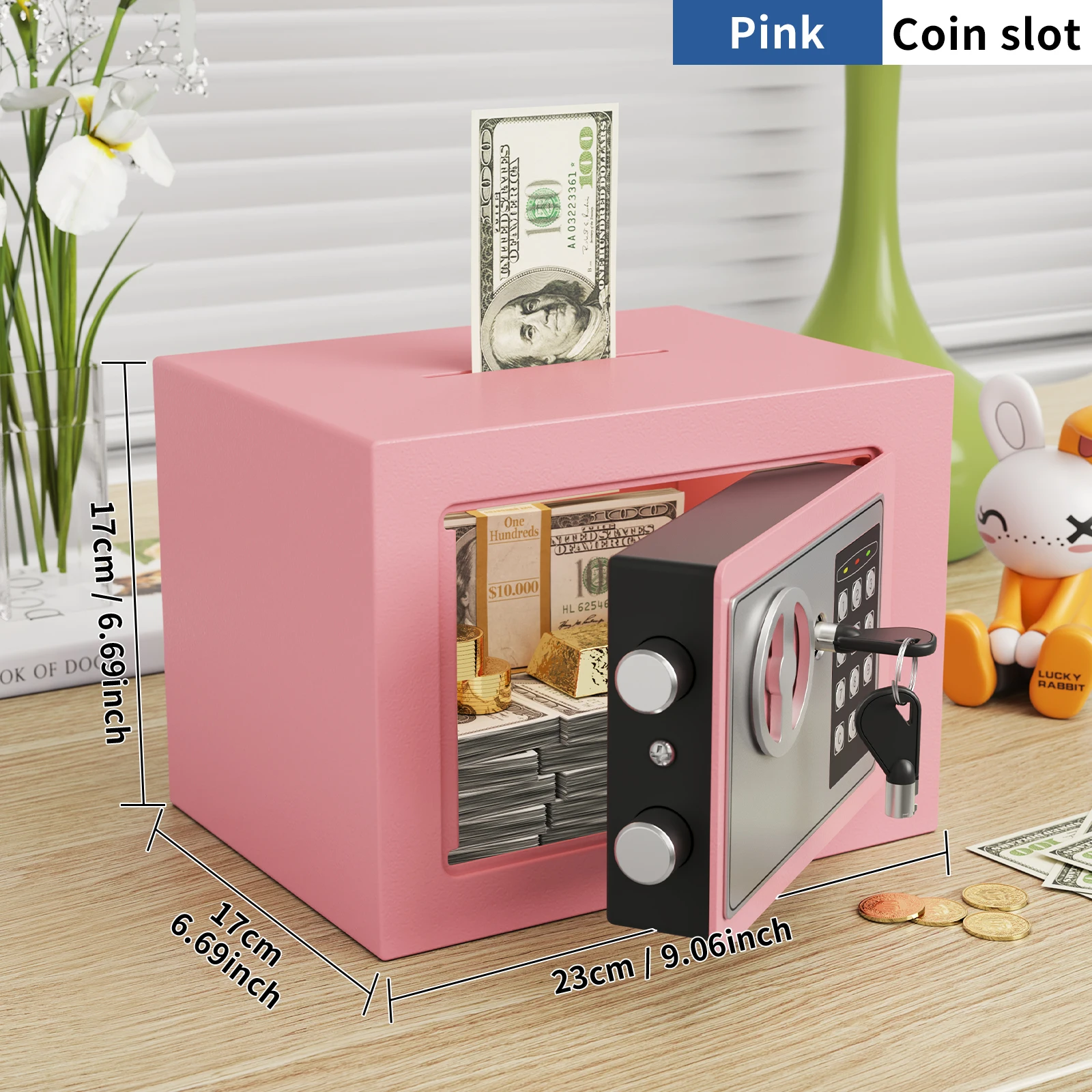 Nouvelle assurance électronique cadeau créatif tirelire d'assurance pour enfants garçons et filles