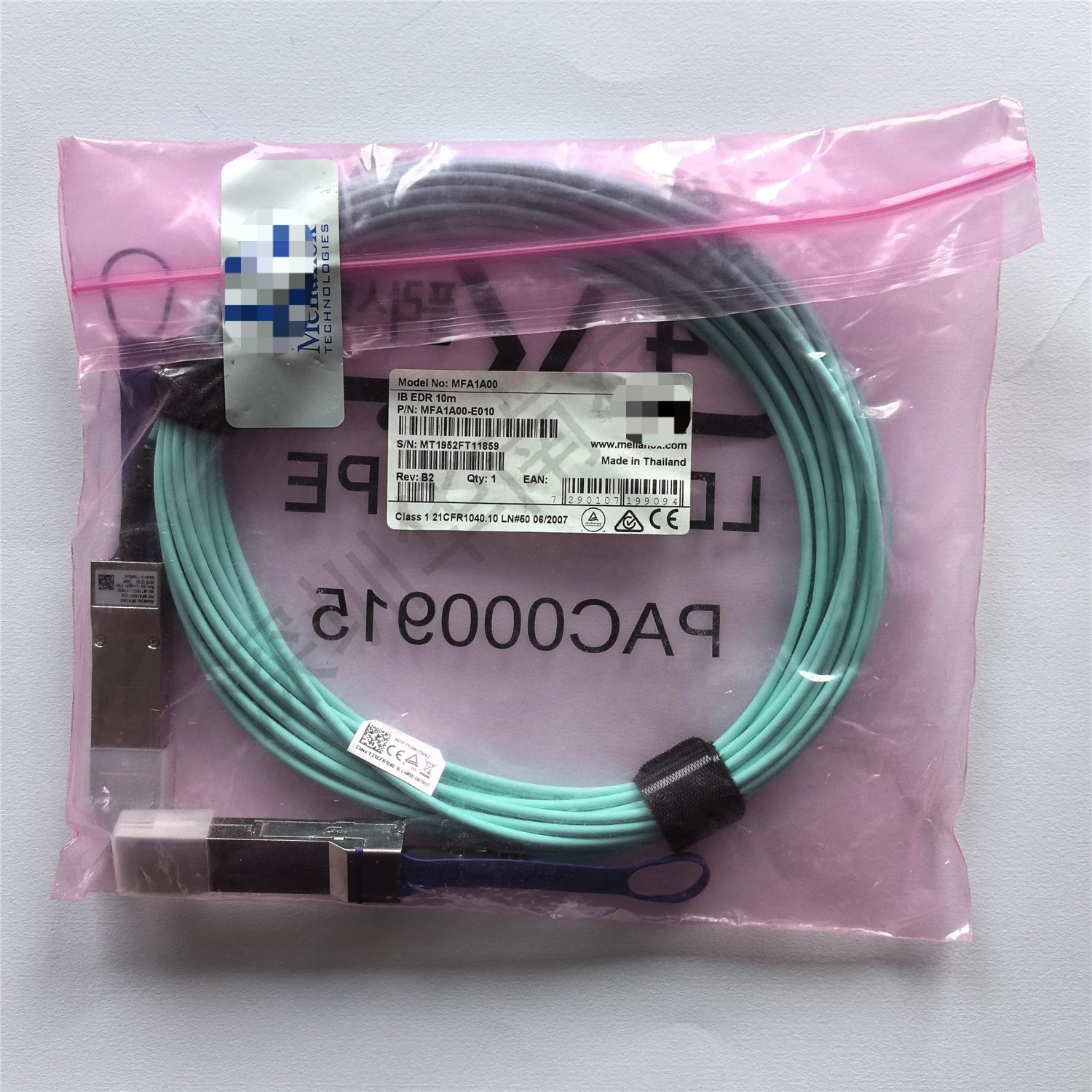 For Mellanox MFA1A00-E010 100G 10m IB AOC QSFP Cable