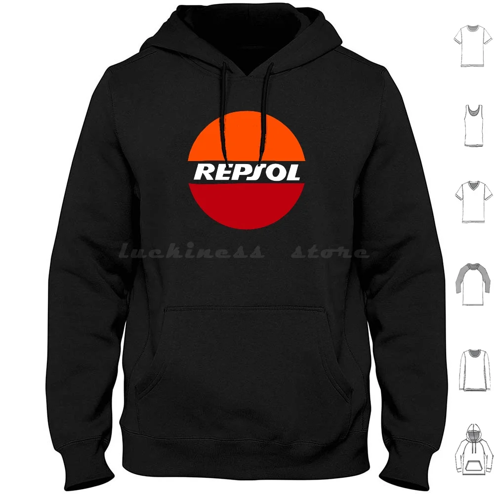 Sport Professional Team Hoodie Cotton Long Sleeve Repsol Sport Professional Team Racing Superbike Race