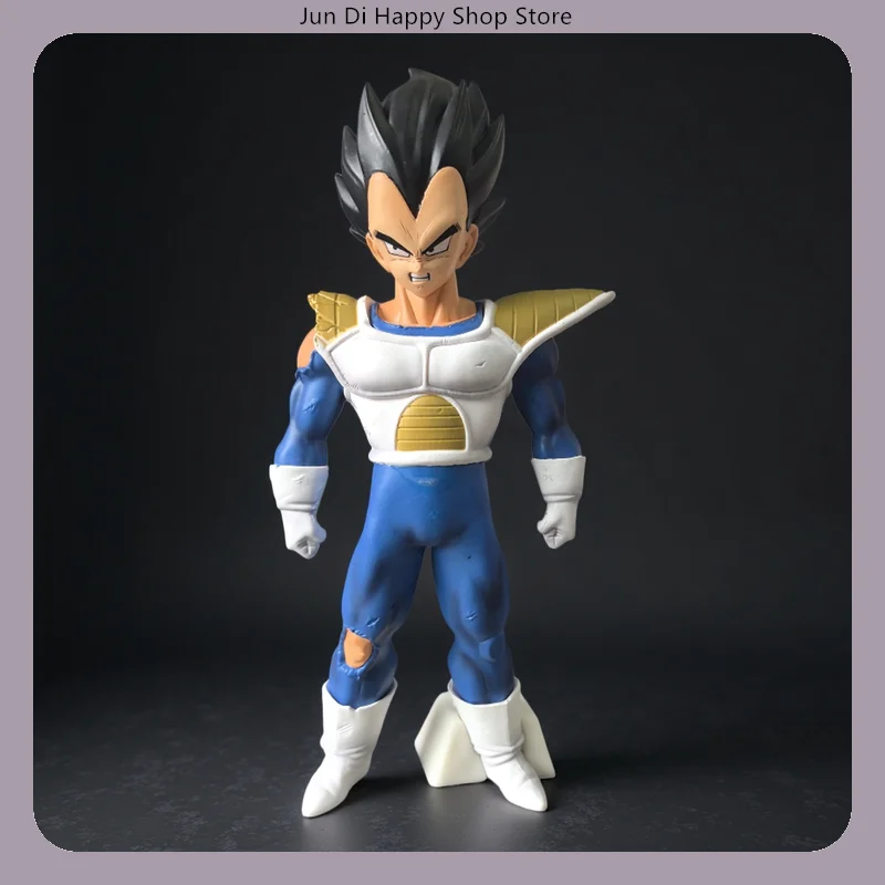 22cm Dragon Ball Battle Damaged Vegeta Standing Pose Anime Figure Model Statue Collection Decoration Ornament Toys gifts