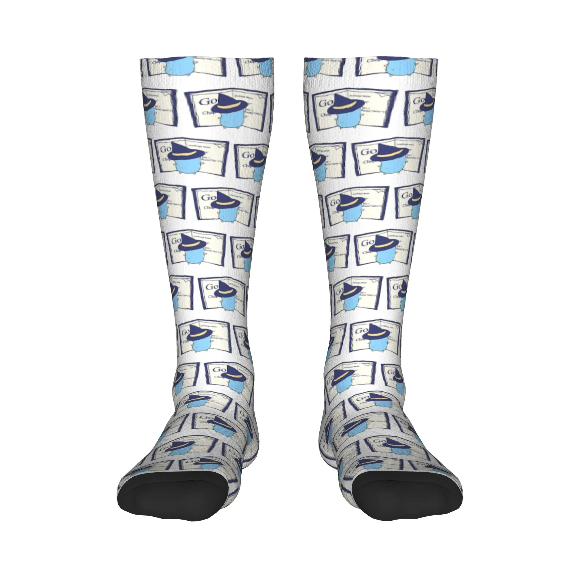 

All Seasons Crew Stockings The Go Gopher Golang Witch Learning Socks Harajuku Funny Long Socks Accessories for Men Women Gifts