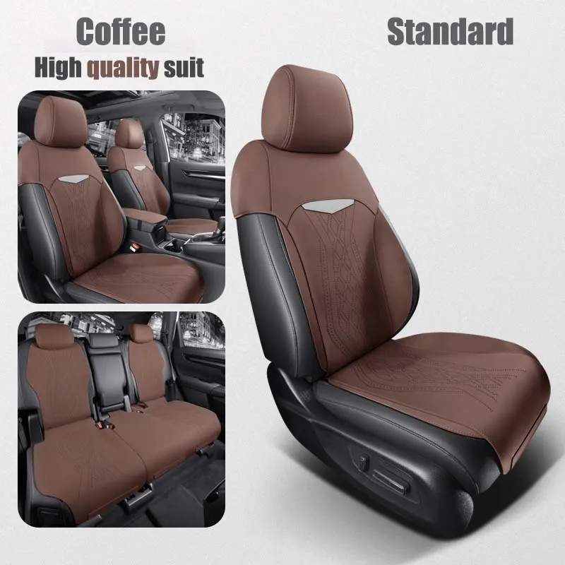 Custom Fit Car Accessories Suede Saddle Seat Cushion Pad Half Covered For Honda CRV year of 2017-2023