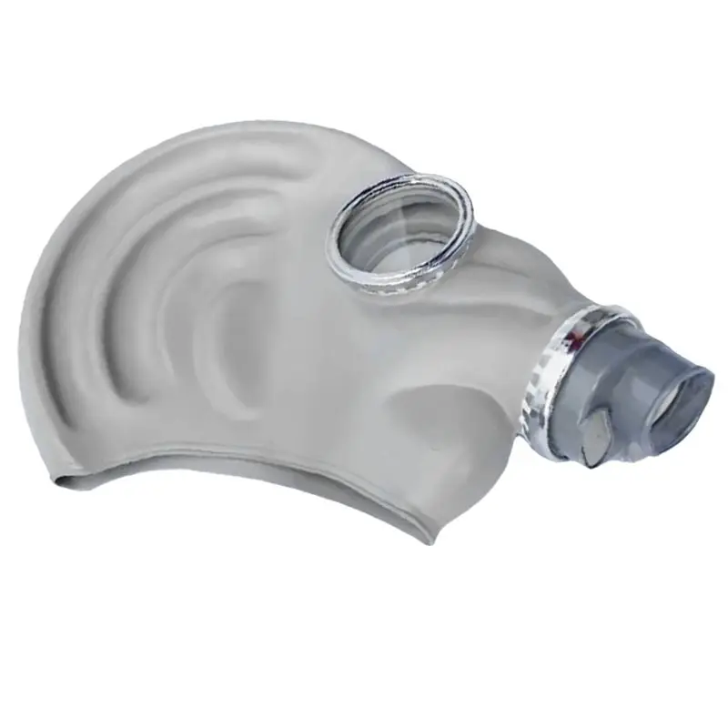 Leading-Protective Full Face Chemical Gas Mask - Classic Rubber Respirator For Spray Paint Industrial Use