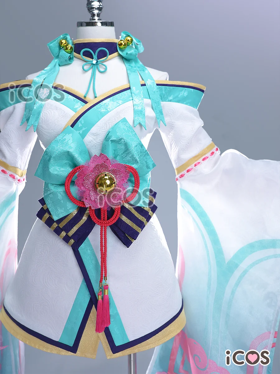LOL Ahri Spirit Blossom Cospla - Anime Cosplay Kimono 评论和价格