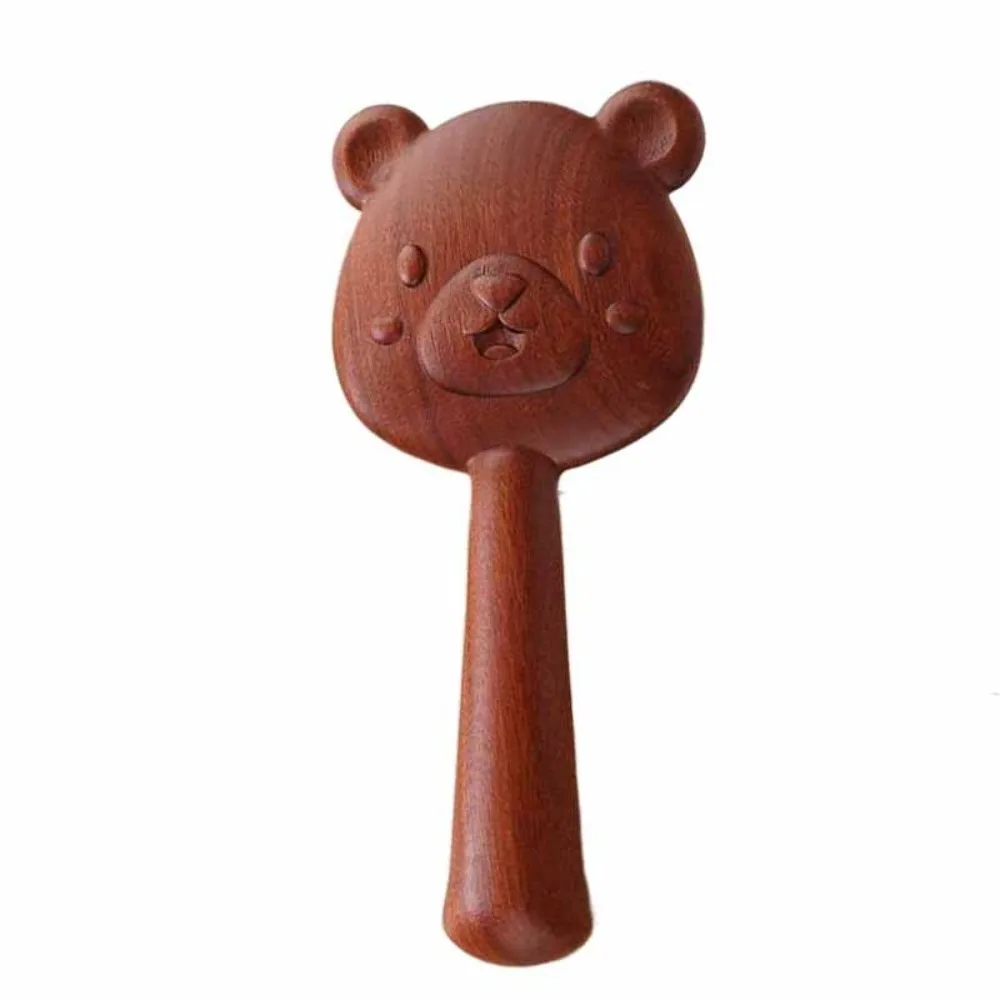 

Animal Shape Air Bag Sandalwood Comb Portable Scalp Massage Comb Anti Static Head Blood Circulation Comb Brush Curly Hair