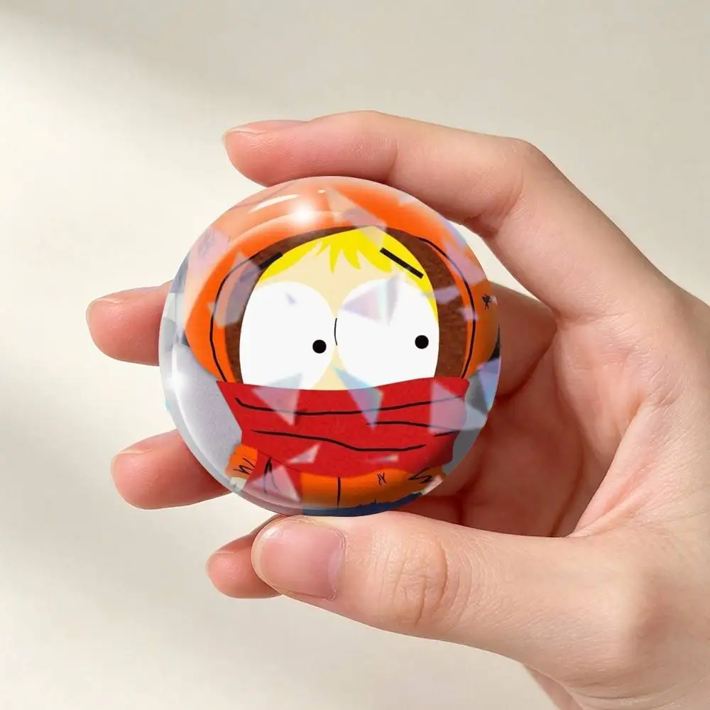 Funny Kenny from South Park Tin badges in 25/32/44/58/75mm, brooch pins for accessories & gifts,Souvenir.