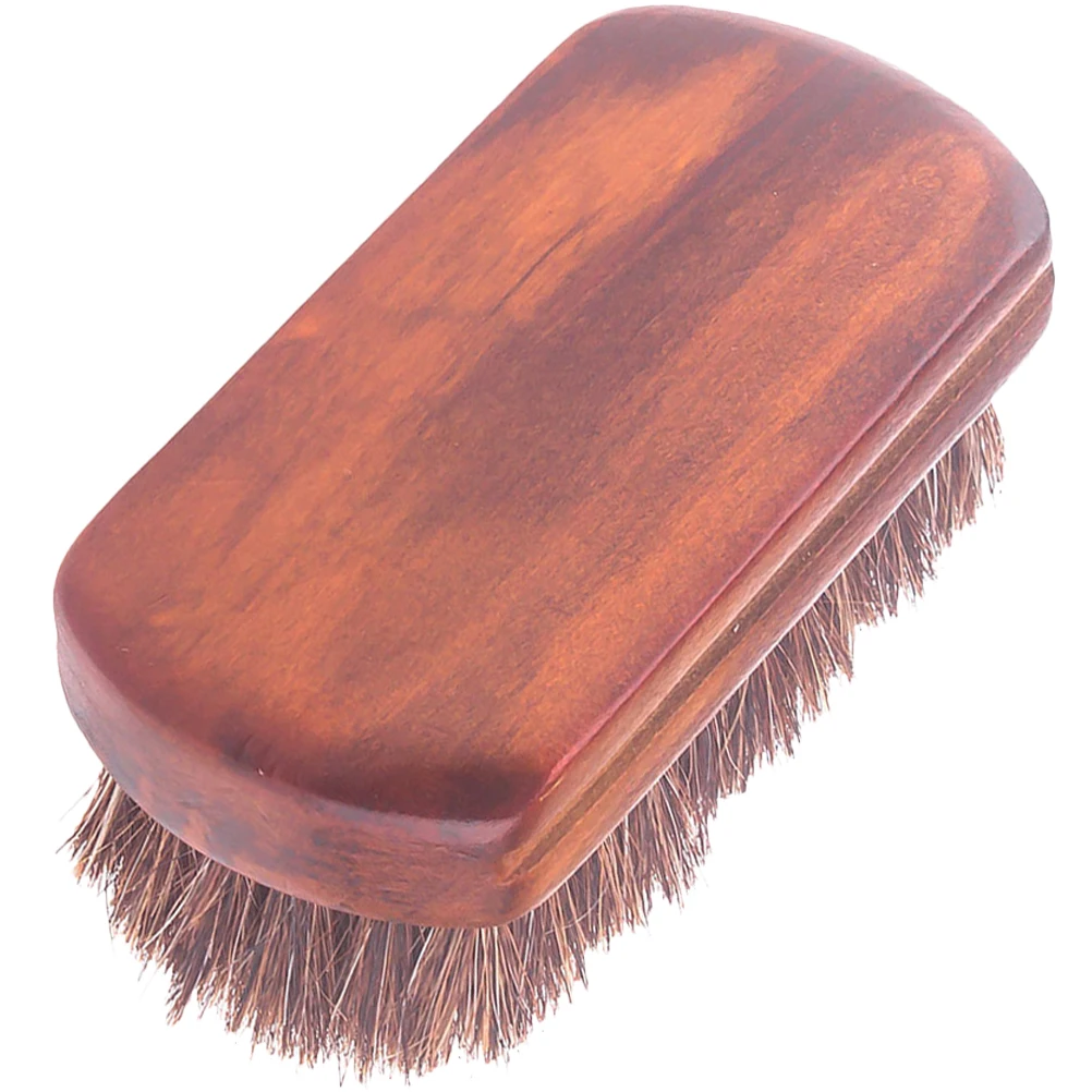 

Horse Hair Shoe Brush 11x5cm Cleaning Polish Kit Soft Bristles Non Scratch For Shoes Boot Care Accessories