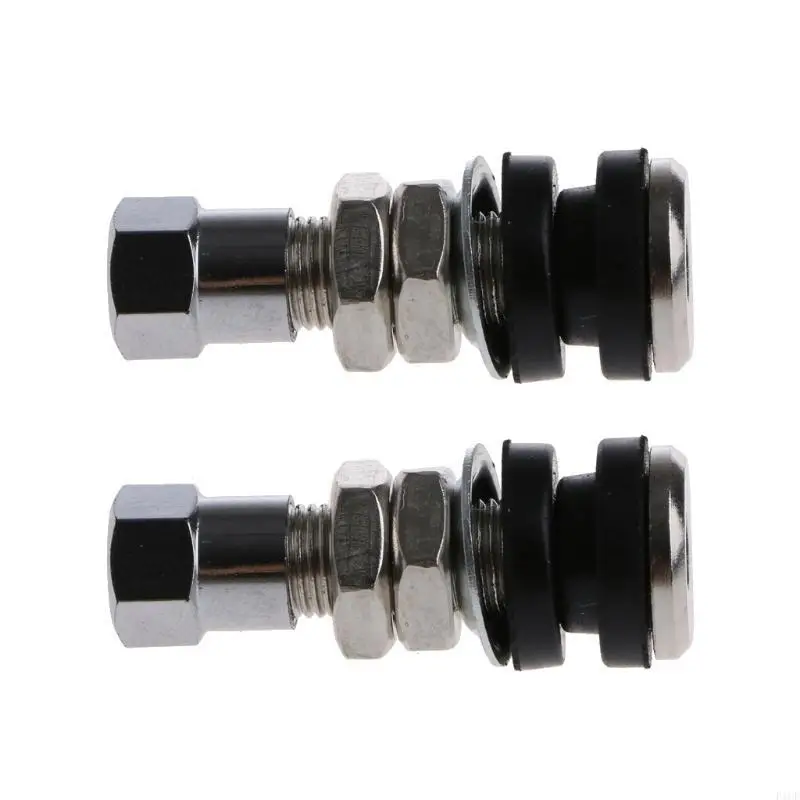 F1CF 2Pcs Motorcycle Car Scooters Bike Bicycles Tyre Parts Tubeless Tire Valves