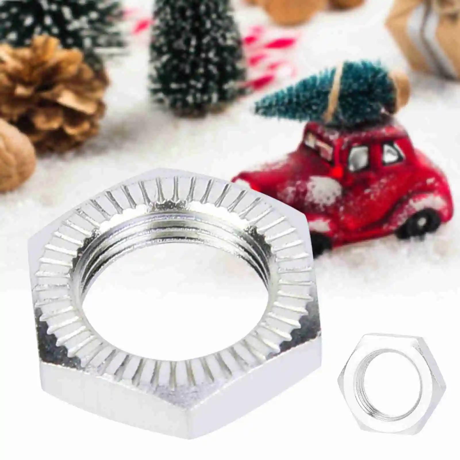 Aluminum Alloy  Wheel Nuts  Wheel Nuts Aluminum Alloy  Wheel Nuts 17mm Spanner for 1/8 RC Car Accessory Wheel Nuts