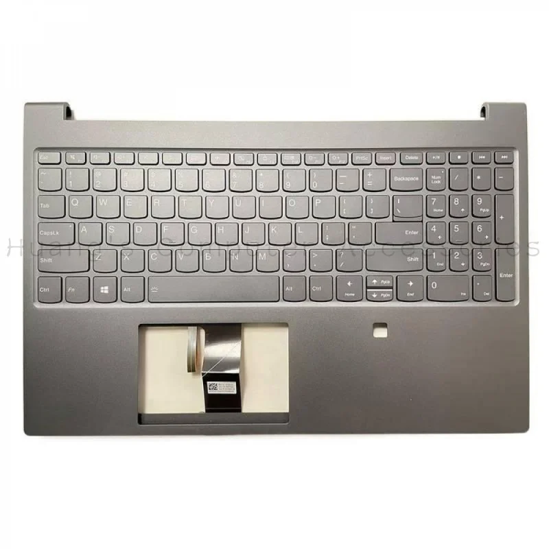 SS+New Original Palmrest C Shell With Backlit Keyboard Fingerprint Hole For Lenovo Yoga C940‑15IRH Type 81TE