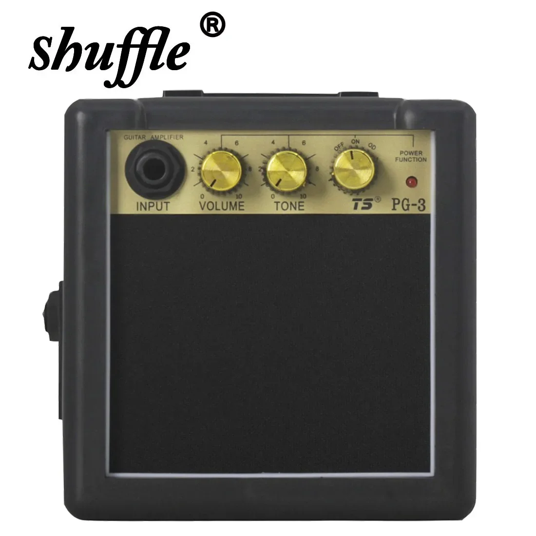 Electric Guitar Speaker Portable Black Amplifier Soundbox Parts Mini Guitar Amplifier Amp Speaker Electric Guitar Accessories