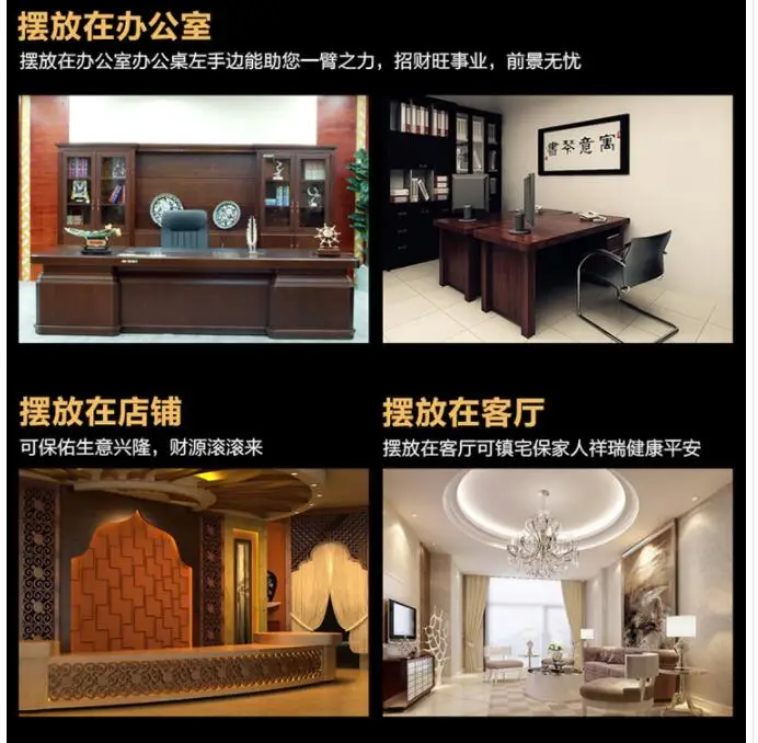 HOME office SHOP efficacious Money Drawing GOOD LUCK Mascot # 12 Zodiacs heaven and earth kiln FENG SHUI Brass statue