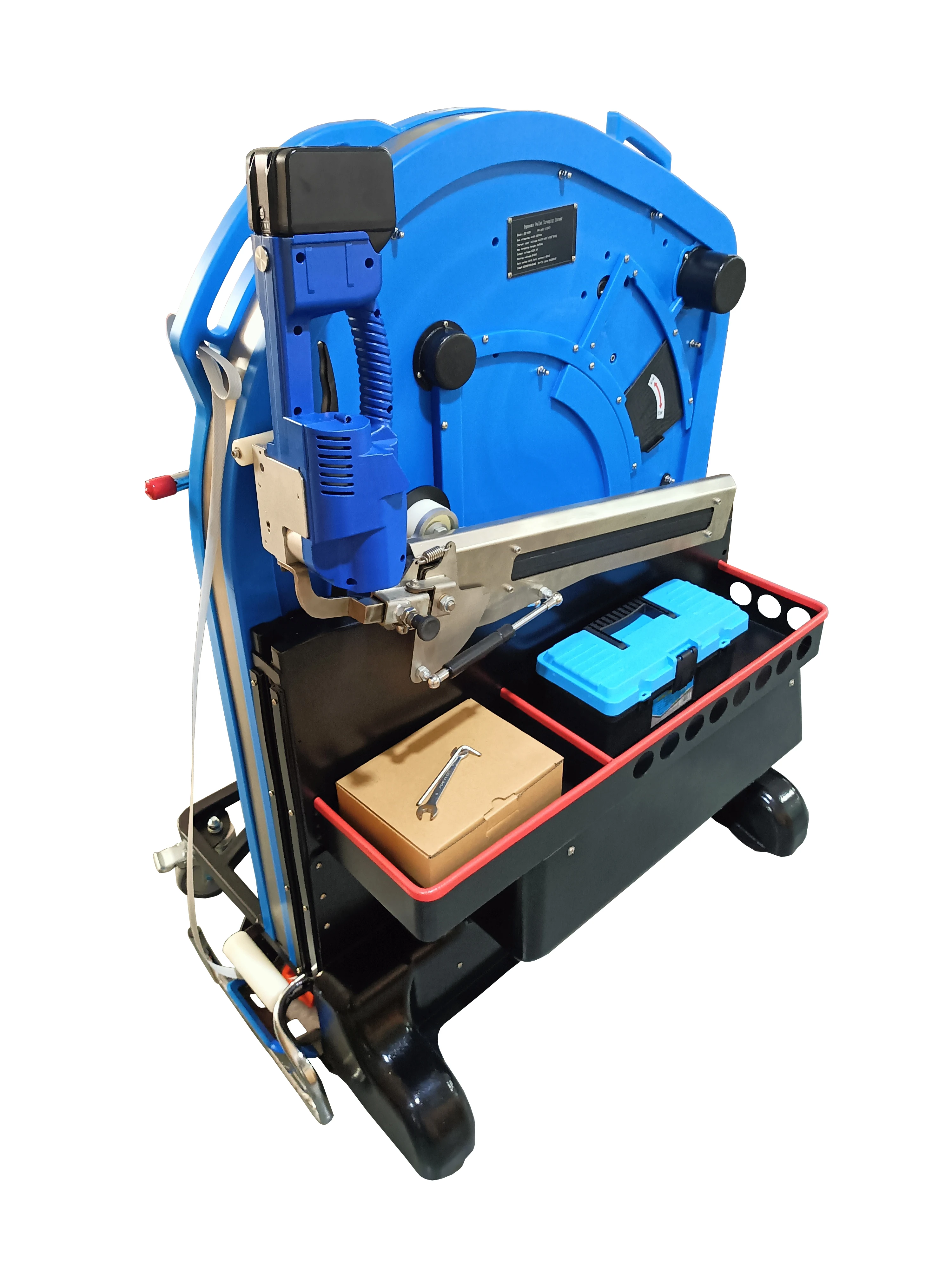 Automatic  Pallet Threading Machine PET PP Plastic Strapper VC-001 Banding Machine Electric Strapping Machine for Pallet