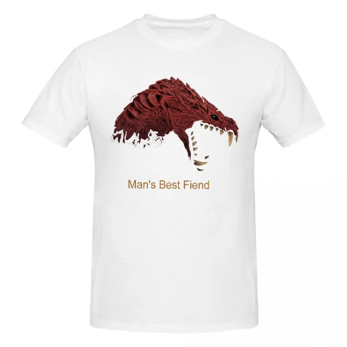 

Odogaron Man's Best Fiend Men T-Shirt Fashion Plus Size T Shirts Men's O-Neck Cotton Tees Short Summer Male