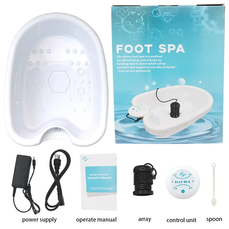 

New Design 2023 Hot Selling Medical Health Care Ion Detox Ionic Cleanse Machine Bath Foot SPA