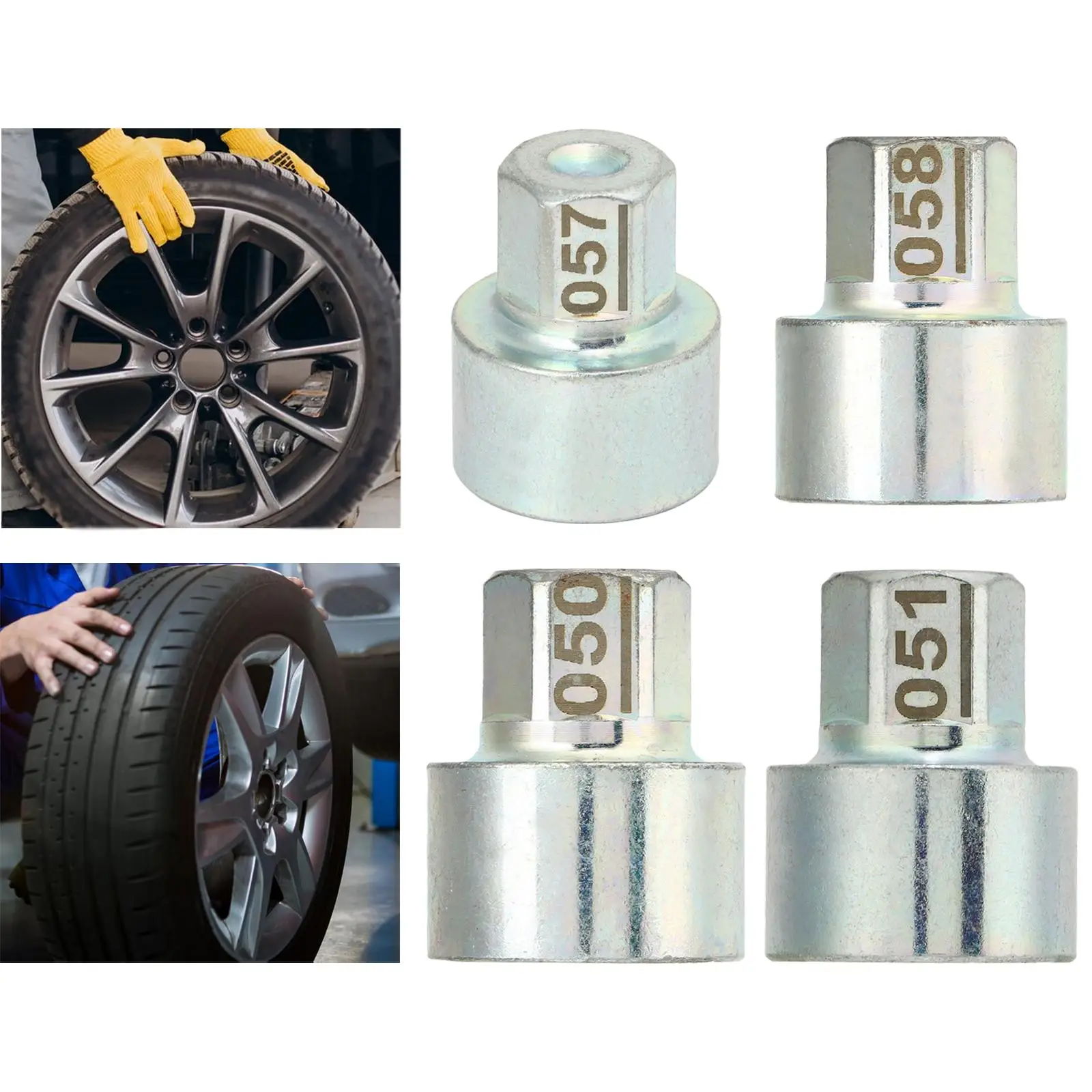 

Car Wheel Lock Anti Theft Lug Nut Socket for 1 3 5 6 7 Series X1 X2 X3 X4 Z4