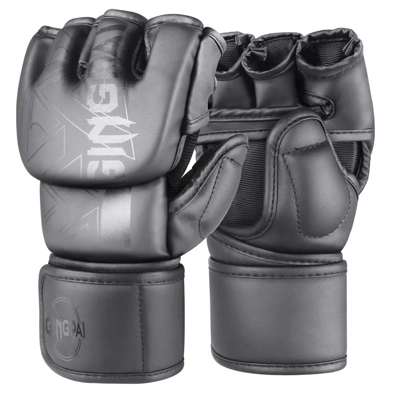 Boxing Gloves Sparring Gloves Men Women Training Professional MMA Half-Finger Fighting Boxing Gloves Sanda Free Fighting