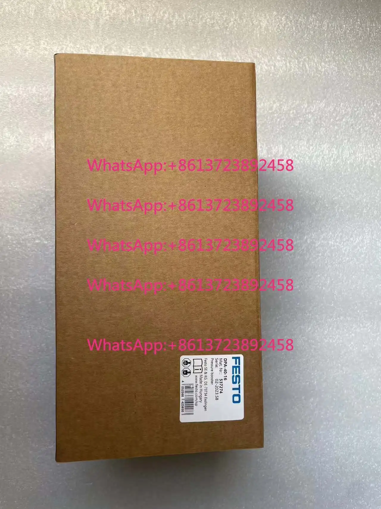 FESTO new genuine pressure regulator, model DPA-40-16, with original