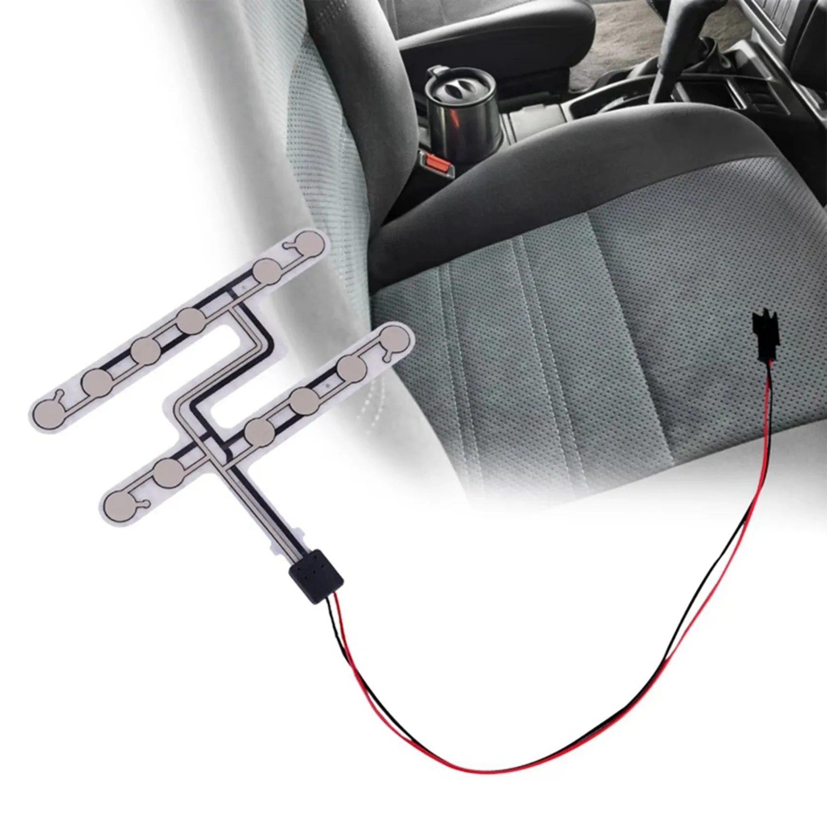 Firmly 3X Universal Car Seat Pressure Sensor Safety Belt Warning Reminder Pad Occupied Seated Alarm Accessory