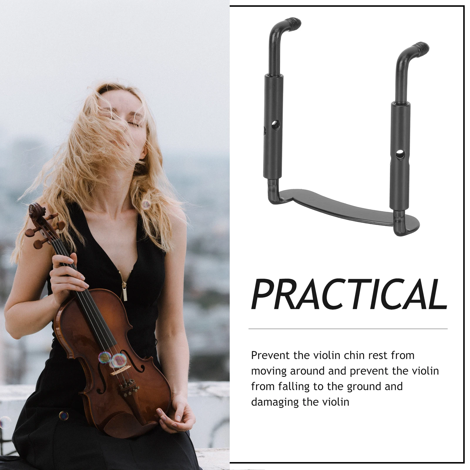 

Premium Metal Chin Rest Screw for Violin Stable Portable Design Prevents Slippage Strong Support Easy Maintenance Violin