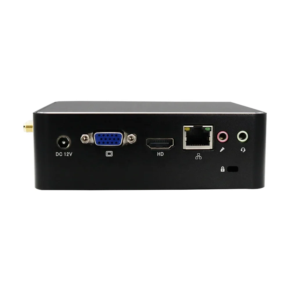 Minitree Portable Mini PC In tel Core i7 6560U Fan Mini Computer Graphics Iris 540 Barebone NUC 4K Nettop LAN VGA HD-MI WIFI