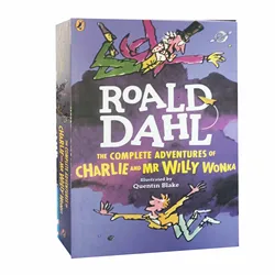 Random1 Book Roald Dahl Collection Children's Literature English Picture Novel Story Book Set Early Educaction Reading for Kids