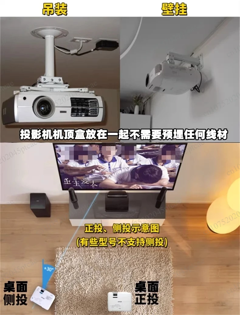Used ViewSonic PX701-4K/PX748-4K Projector 4K 3200/4000 Lumens Home Office Game