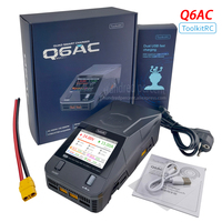 ToolkitRC Q6AC Charger AC 400W/DC 1000W 4CH output Built-in 65W USB A/TYPEC Output ,LiPo, 1-6S，NiMH 1-16S,PB 1-10S Charger