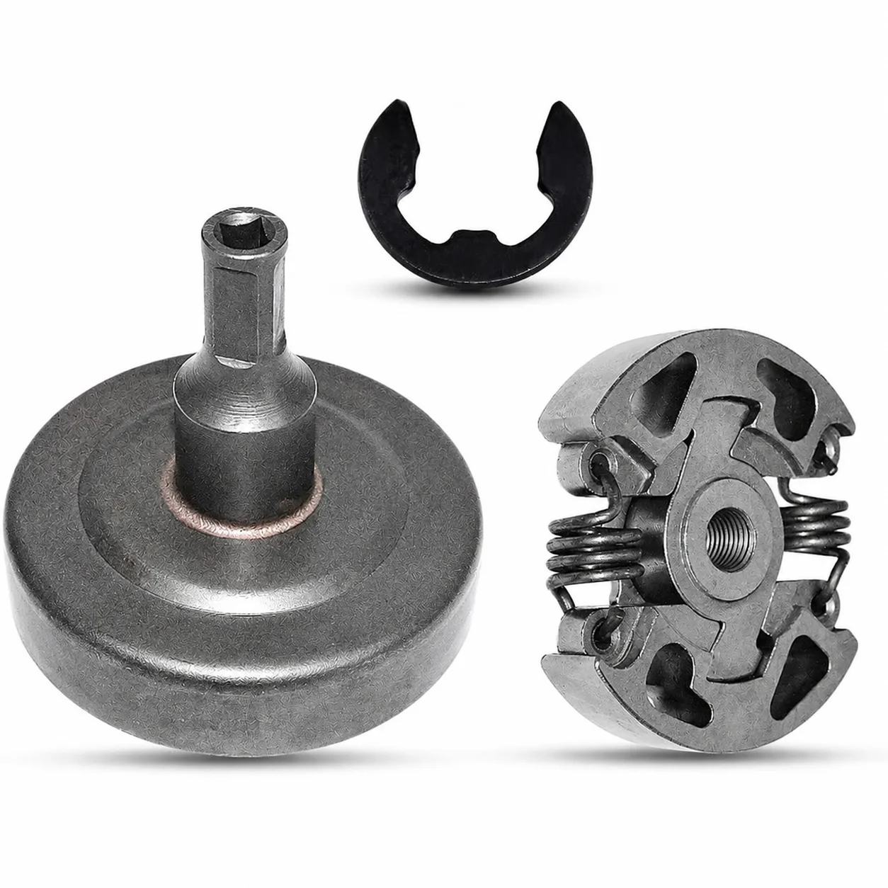 Clutch Drum Assembly Kit w/ E-Clip For Stihl FS56 FS70 String Trimmer Parts Replace 4140-160-2001 4140-160-2005 Accessories