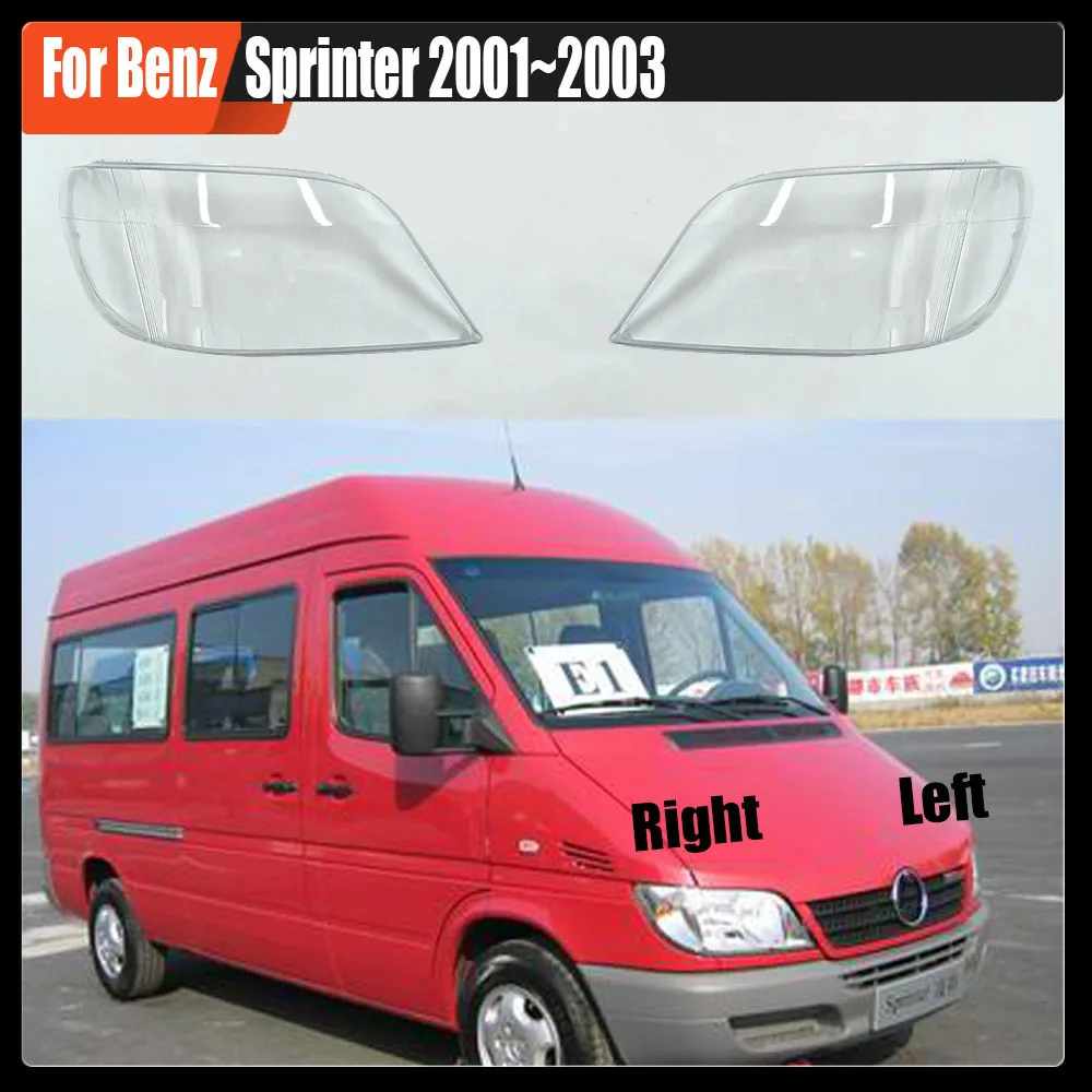 

Для Benz Sprinter 2001 ~ 2003 автомобильные аксессуары, крышка объектива фар, прозрачный абажур, корпус фары из плексигласа