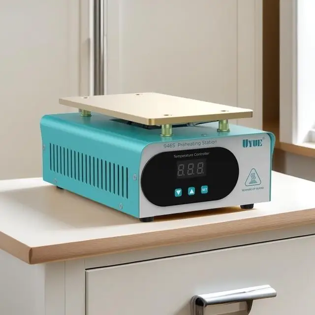 220V/110V UYUE-946S  LCD Screen Separator Heating Platform For Plate Glass Removal Screen Repair Machine Auto Heat Smooth Plate