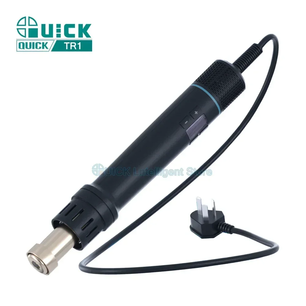 Heat Gun QUICK TR1 Smart portable Hot Air Gun 1000W Even heating OLED display One-click cooling design