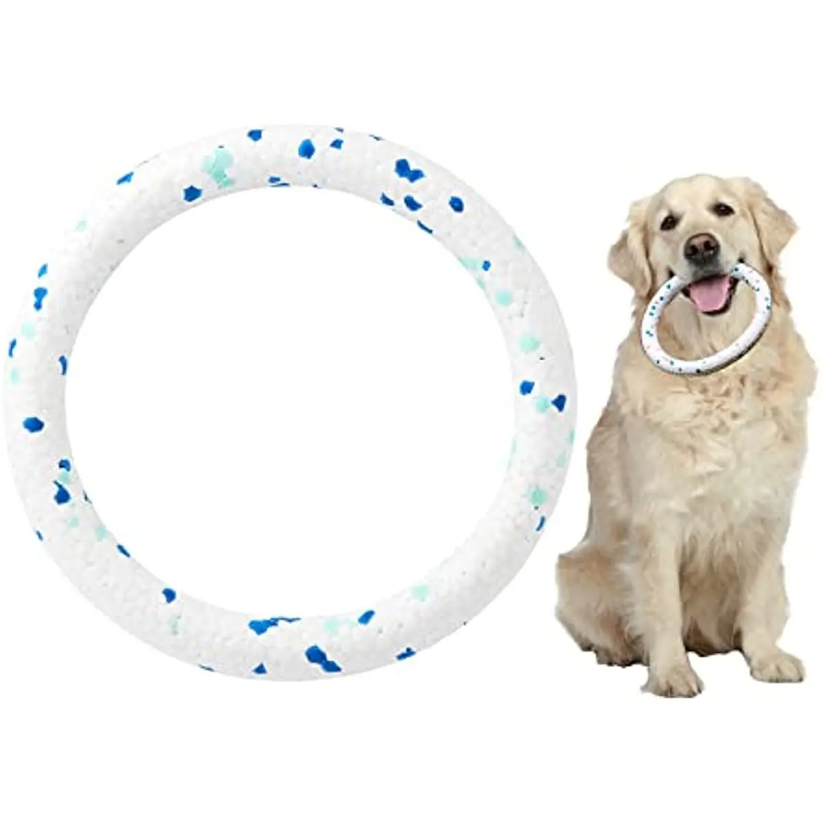 Dog Bite Ring Toys for Aggressive Chewers DurableDog Bite Ring Toys for Small Medium Dogs To Fetch Chew Play Dog Accessories