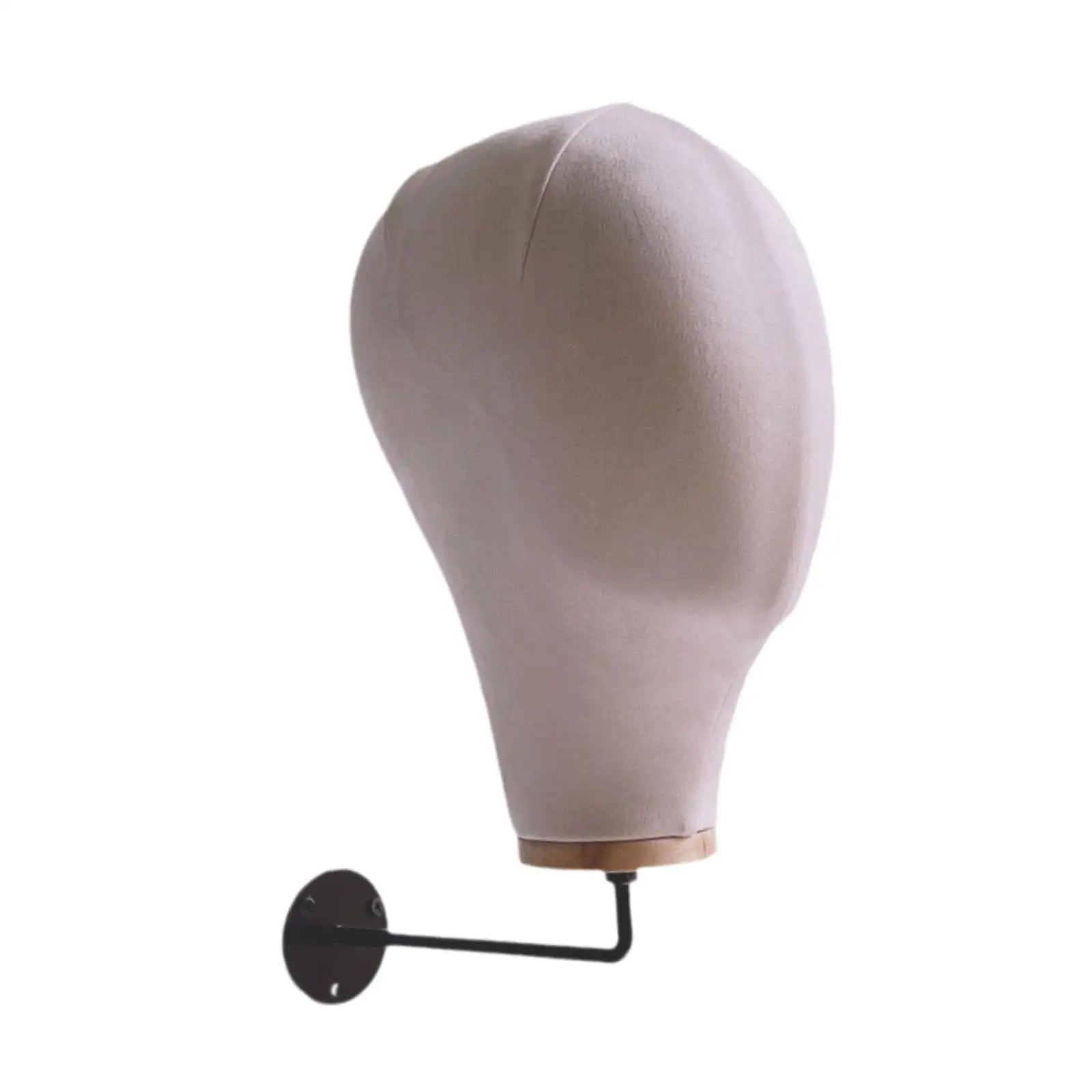 Manikin Head Hat Wig Display Stand Display Hair Hats Hairpieces Hat Holder Display Wig and Hat Holder for Home Salon Beginner