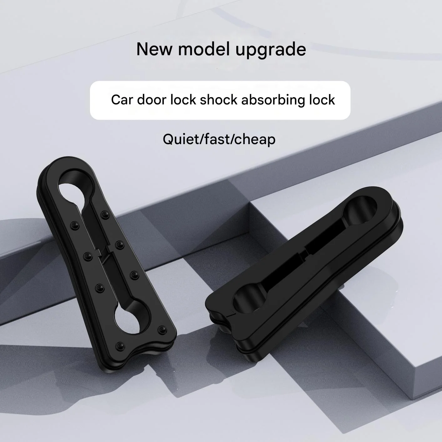 Car door lock protection shock absorption buffer silent silicone pad For Mitsubishi Xpander Outlander ASX Pajero Eclipse Cross