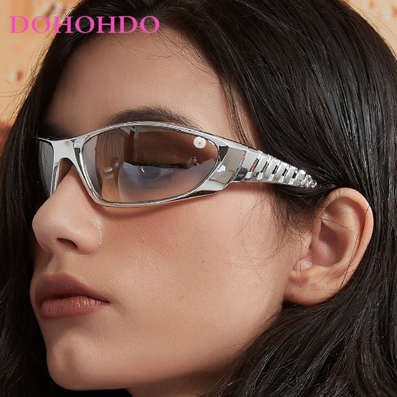 

Popular Designer Y2K Punk Women Sunglasses New Luxury Brand Trendy Men Sunglass Outdoor Sports Ladies Goggles Lentes Очки UV400