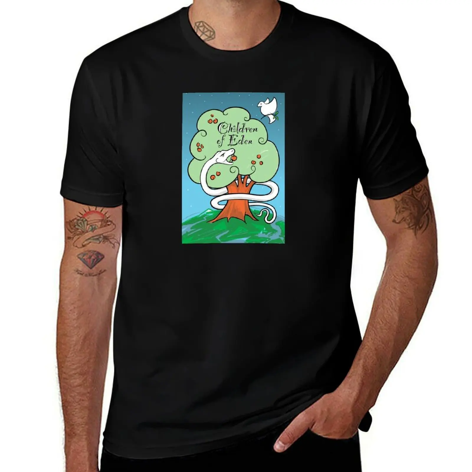 Children of Eden Tree of Life T-Shirt Lightweight Hiking T-Shirt