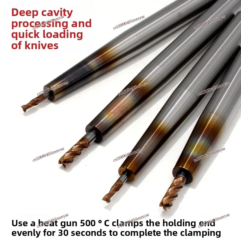 

High Precision Straight Shank Heat Shrink Extension Rod SH12/16/Thermal Expansion Cold Shrink Extension Rod Deep 3/4/6/8/10